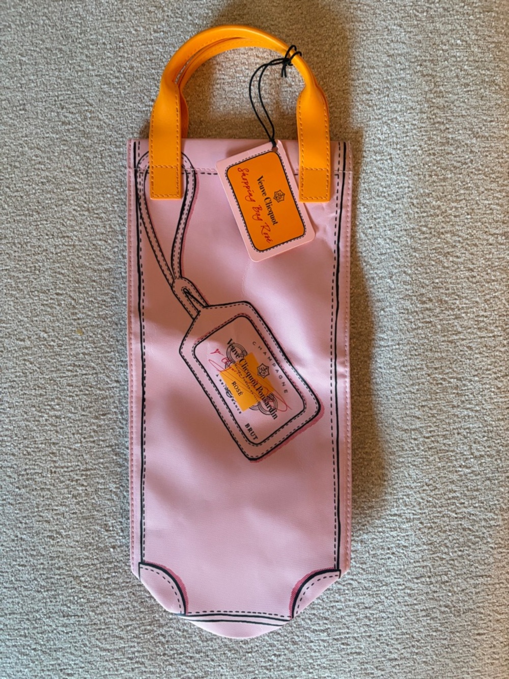 Veuve Clicquot Shopping Bag Rose